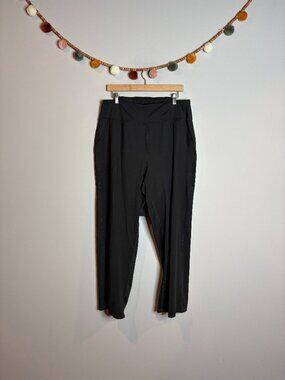 Bundle of 2 - Amazon black pull on athleisure pants